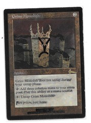 Grim Monolith inked (see picture)